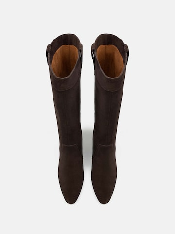 Boots 'THE RIGHT TO BE FREE' L37 HANDMADE SHOES en marron