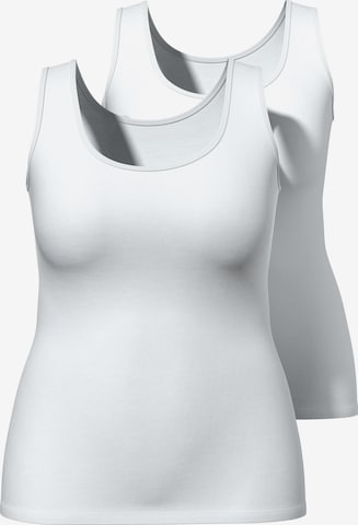 Ulla Popken Undershirt in White: front