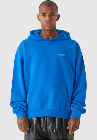 9N1M SENSE Sweatshirt 'Winter Sports' in Blue: front