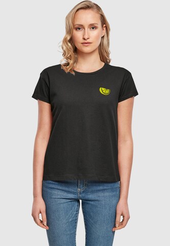 Merchcode Shirt 'Lemon' in Schwarz