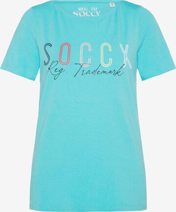 Soccx T-Shirt in Blau: predná strana