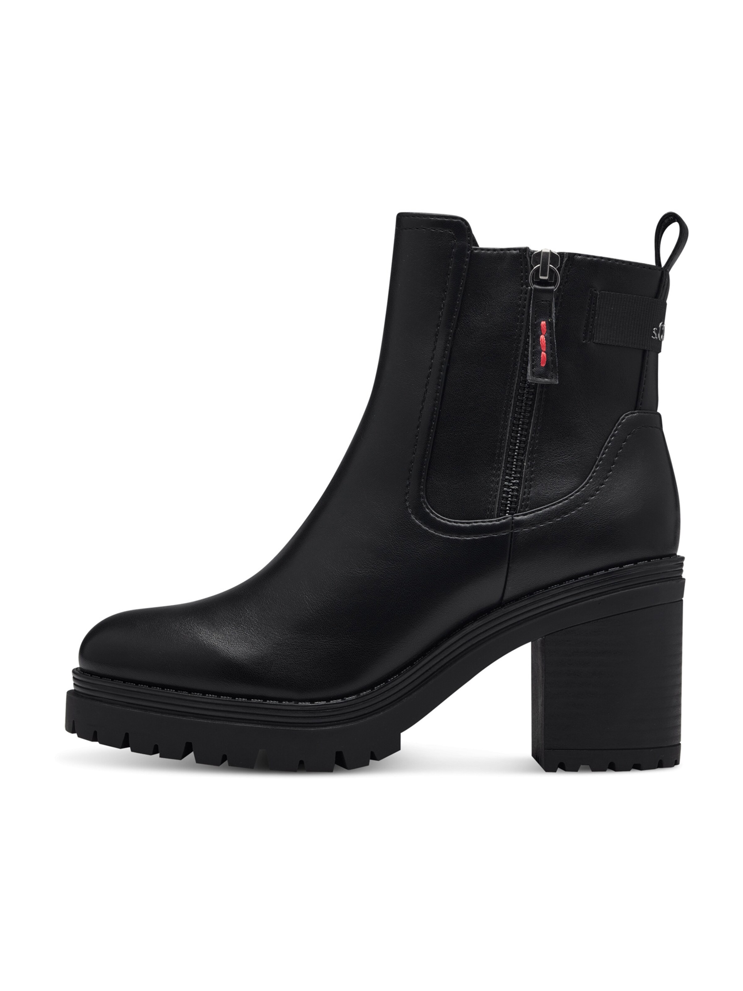 s.Oliver Stiefelette in Schwarz