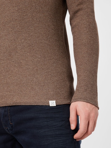 NOWADAYS Sweater 'Honeycomb' in Brown