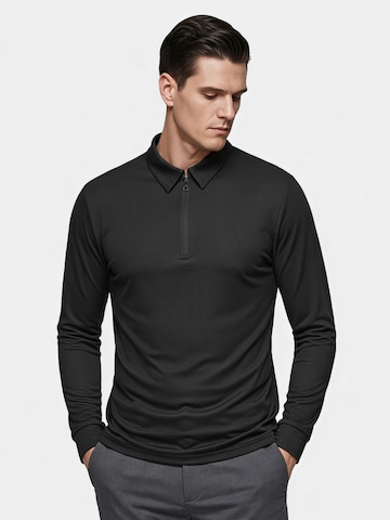 ALLTHEMEN Shirt 'Wechsel' in Black