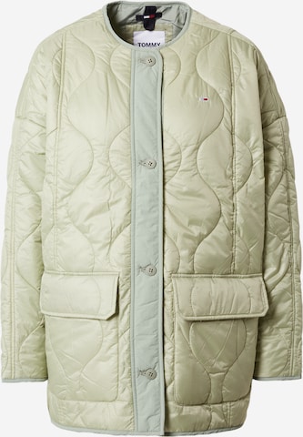 Tommy Jeans Between-Season Jacket in Green: front