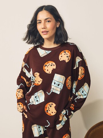 Next Pajama in Brown