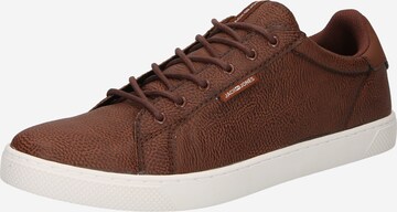 JACK & JONES - Zapatillas deportivas bajas 'TRENT' en marrón: frente
