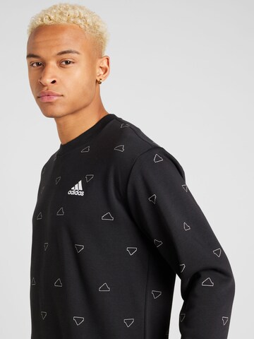 ADIDAS SPORTSWEAR Athletic Sweatshirt in Black