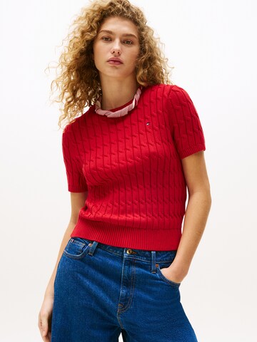 TOMMY HILFIGER Sweater in Red: front