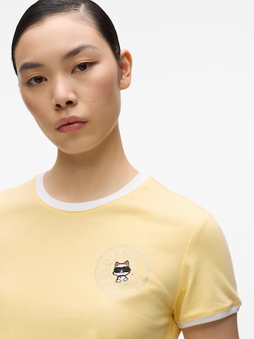 Karl Lagerfeld - Camiseta en amarillo