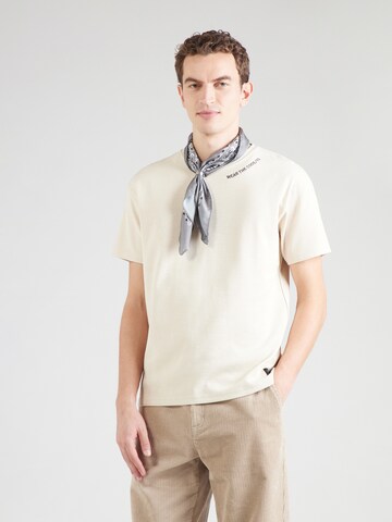 INDICODE JEANS T-Shirt 'Milon' in Beige: Vorderseite
