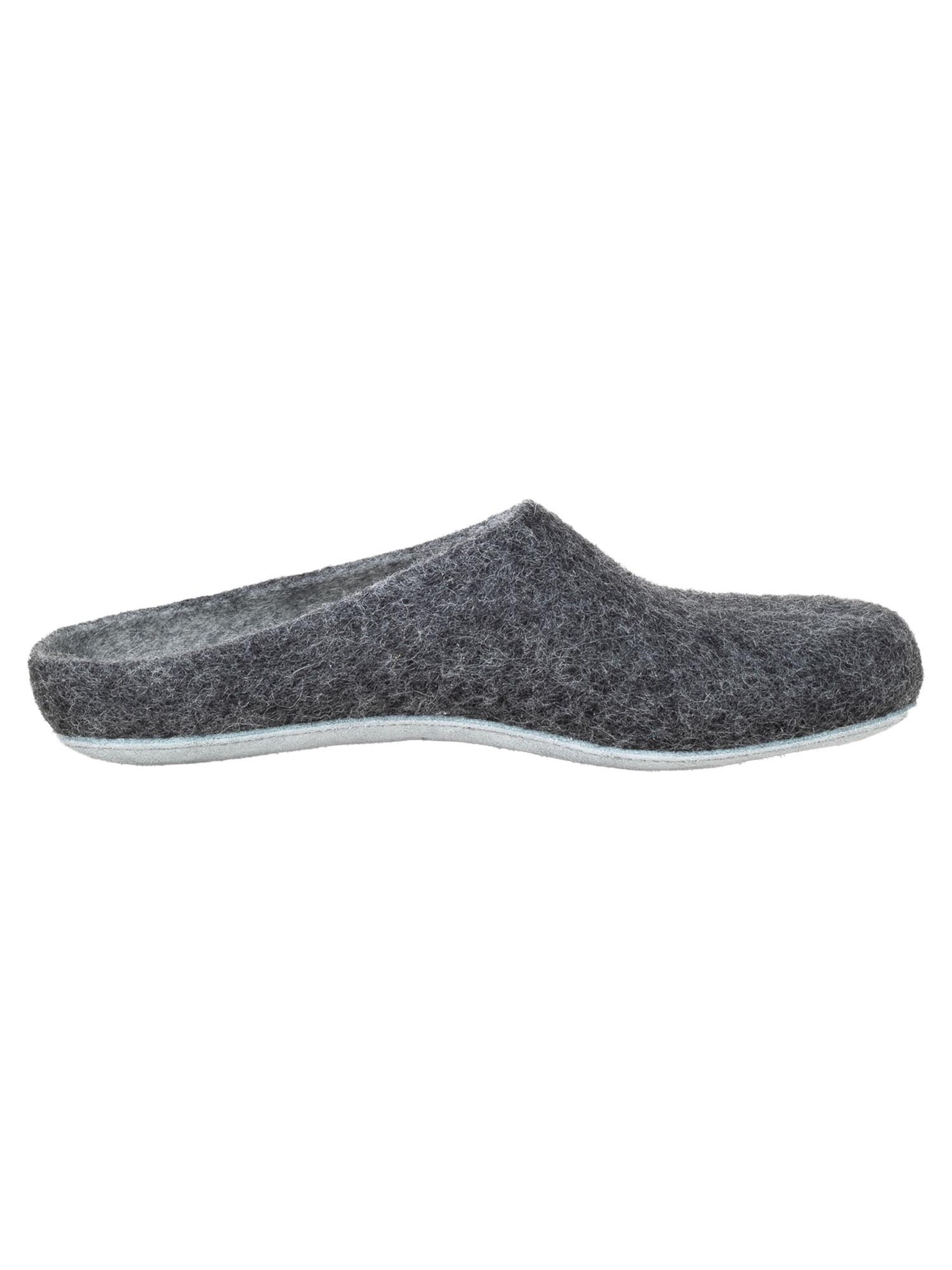 MagicFelt Slippers 'Filz' in Grey