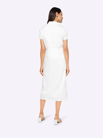 heine - Vestido camisero en blanco