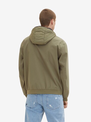 TOM TAILOR DENIM Weatherproof jacket in Green