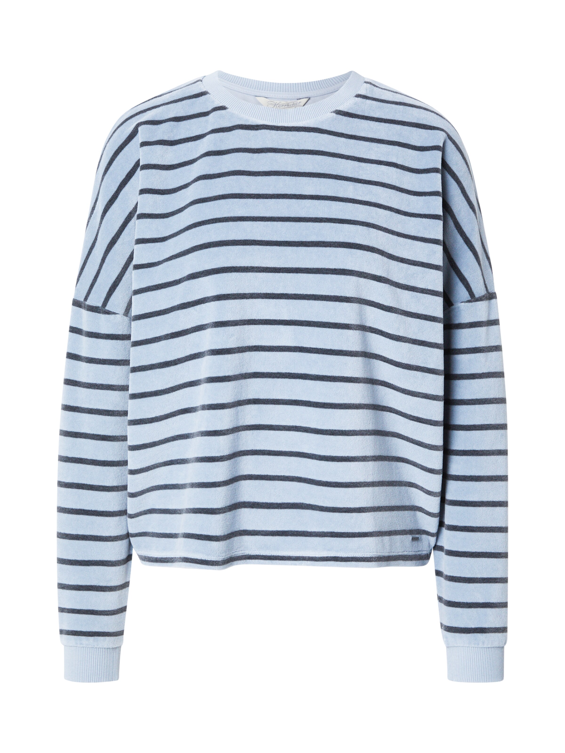 Herrlicher - Sweatshirt &#x27;Smila&#x27; em azul: frente