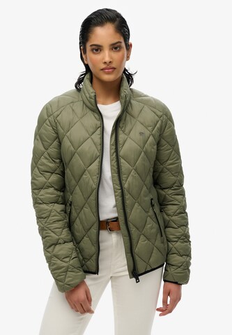 Superdry Tussenjas 'Fuji Lite' in Groen: voorkant