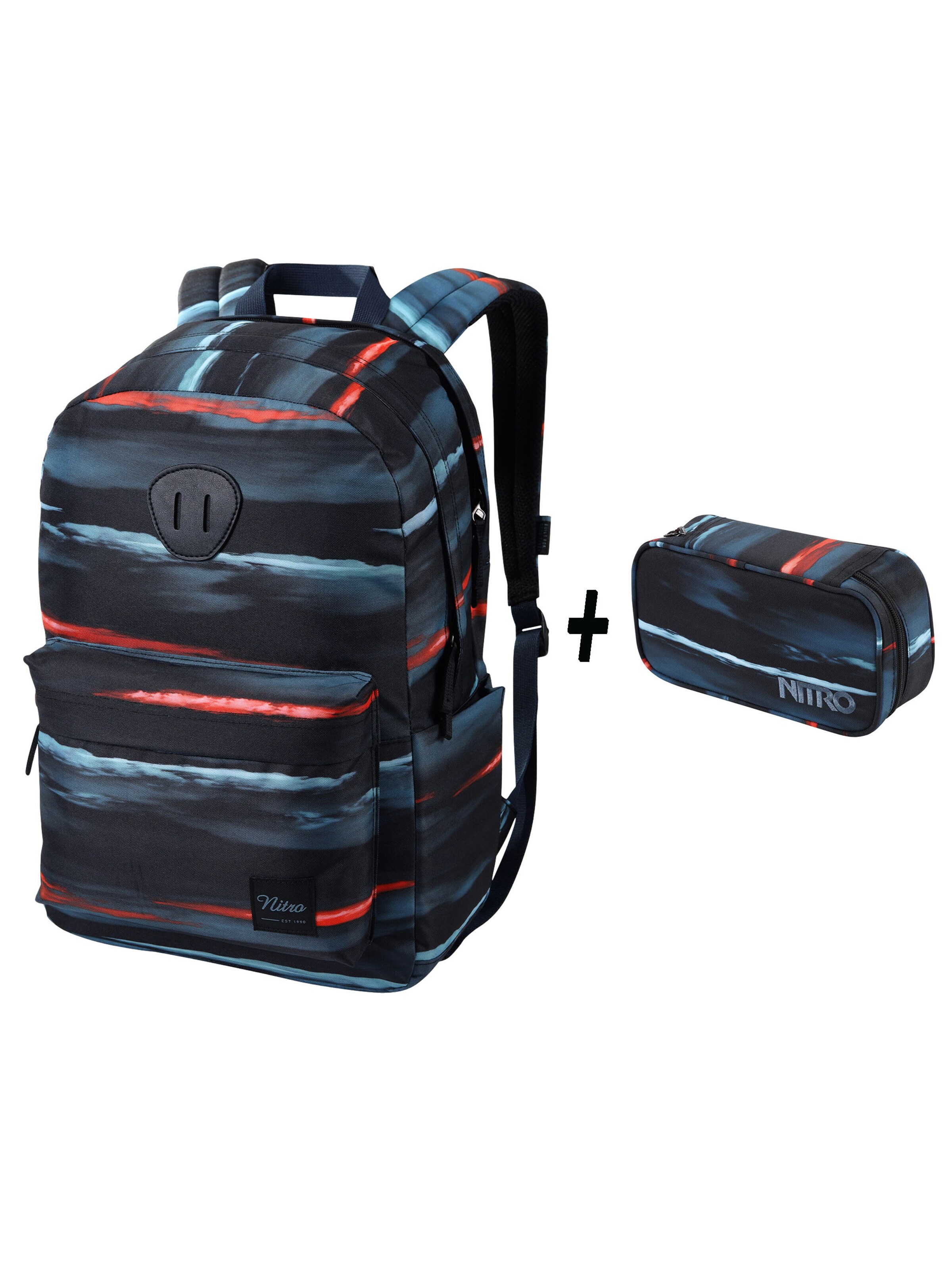 Sac à dos NITRO en bleu : devant