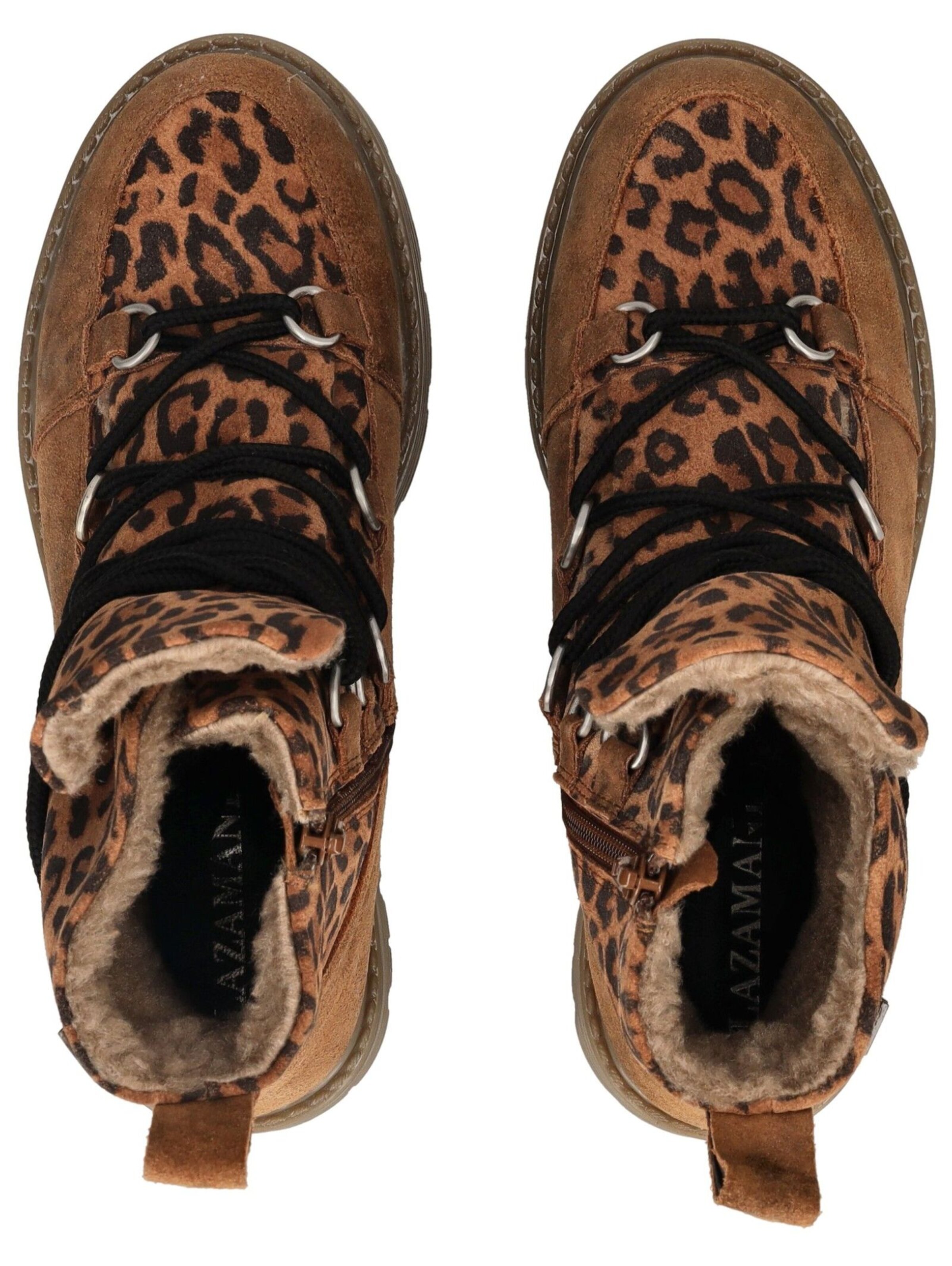 Stivaletto stringato di LAZAMANI in marrone