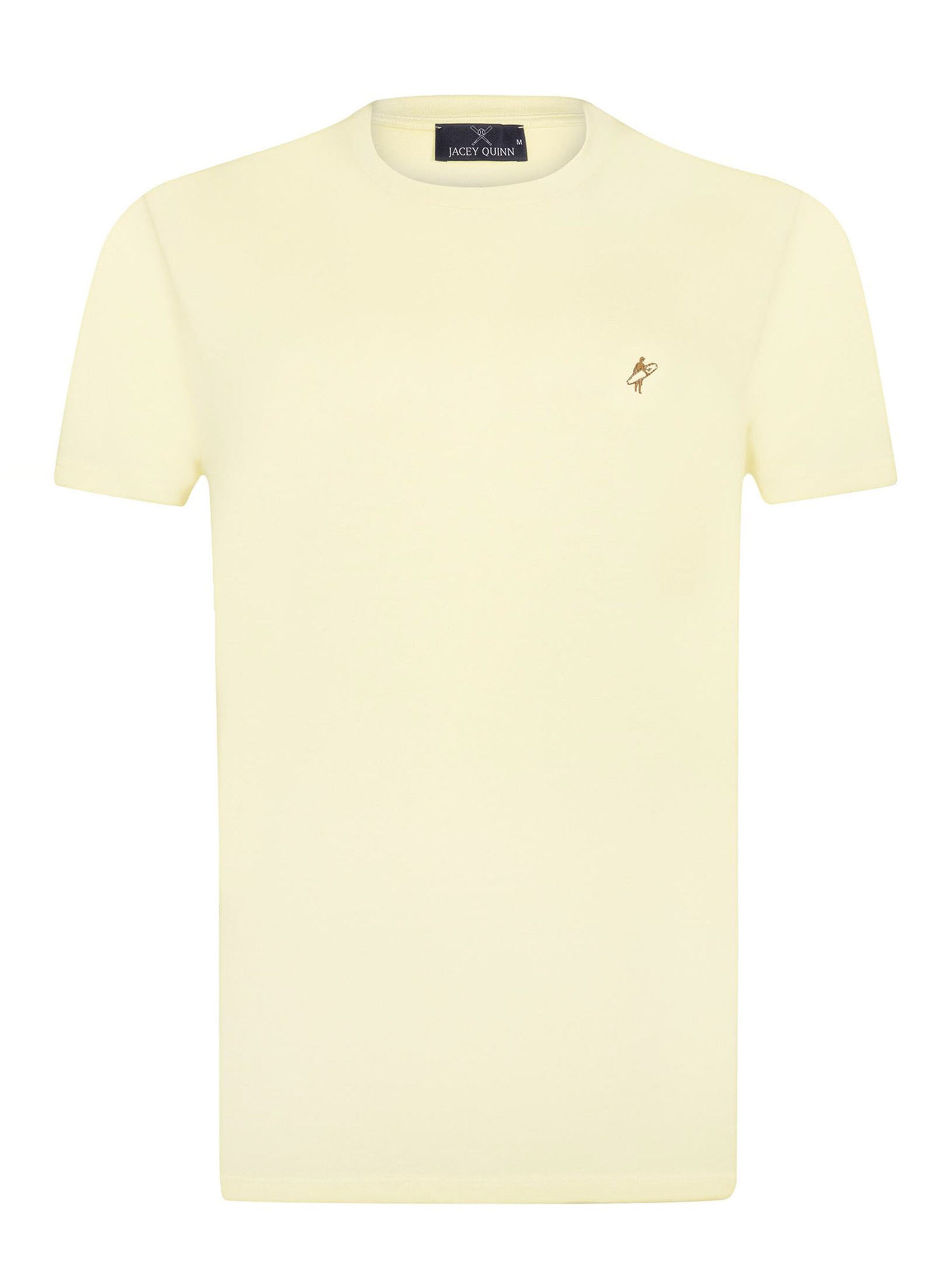 T-Shirt Jacey Quinn en jaune : devant