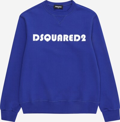 DSQUARED2 Sweatshirt in de kleur Kobaltblauw / Wit, Productweergave