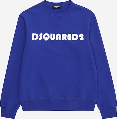 DSQUARED2 Sweatshirt i koboltblåt / hvid, Produktvisning