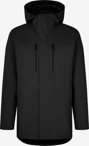 NORDISK Winterjacke 'Lauge' in Schwarz: Vorderseite