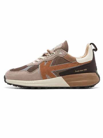 Kaotiko Sneakers laag 'Vancouver' in Bruin: voorkant