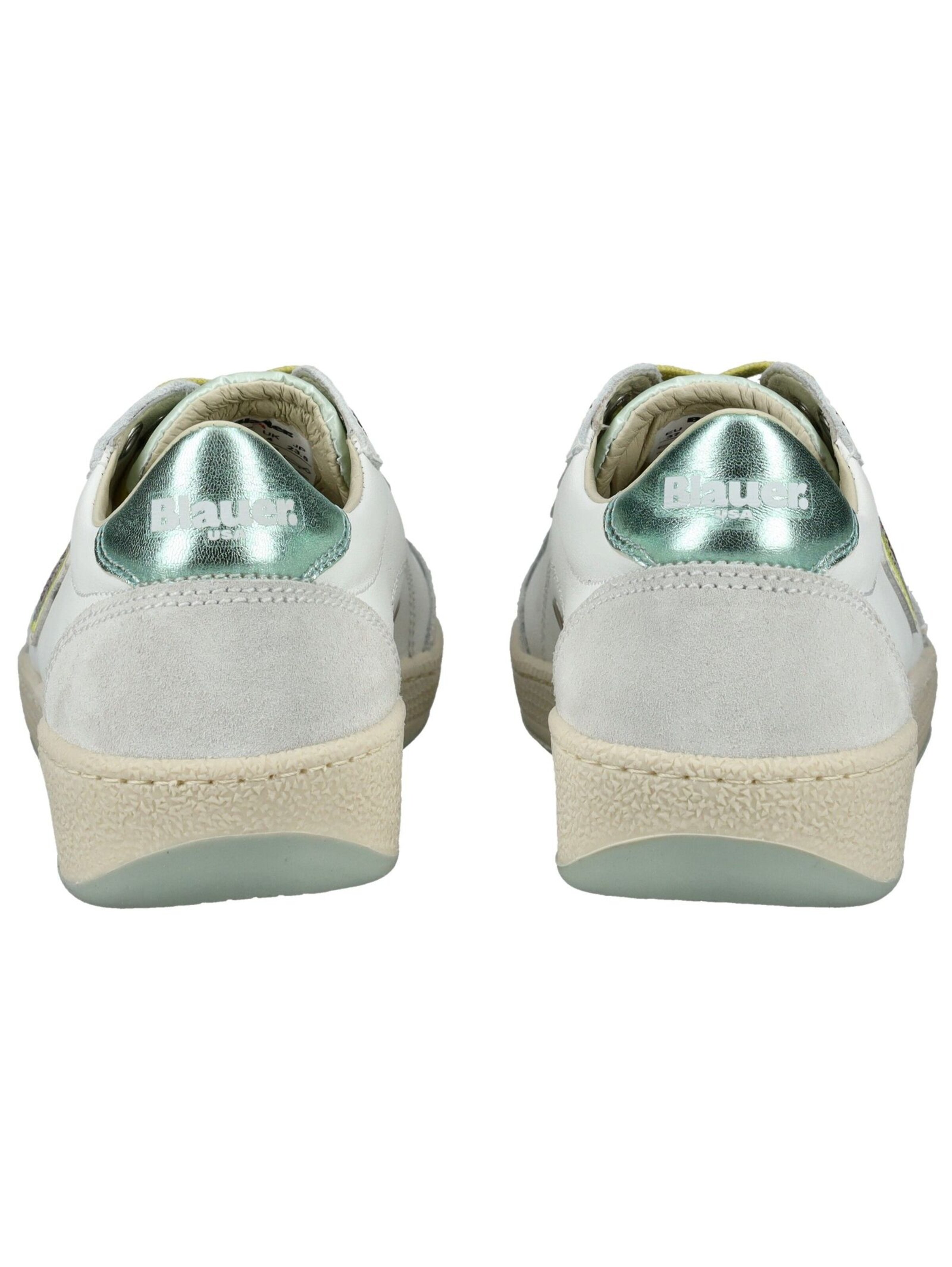 Baskets basses Blauer.USA en blanc