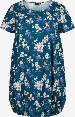 Zizzi Dress 'JEASY' in Blue: front