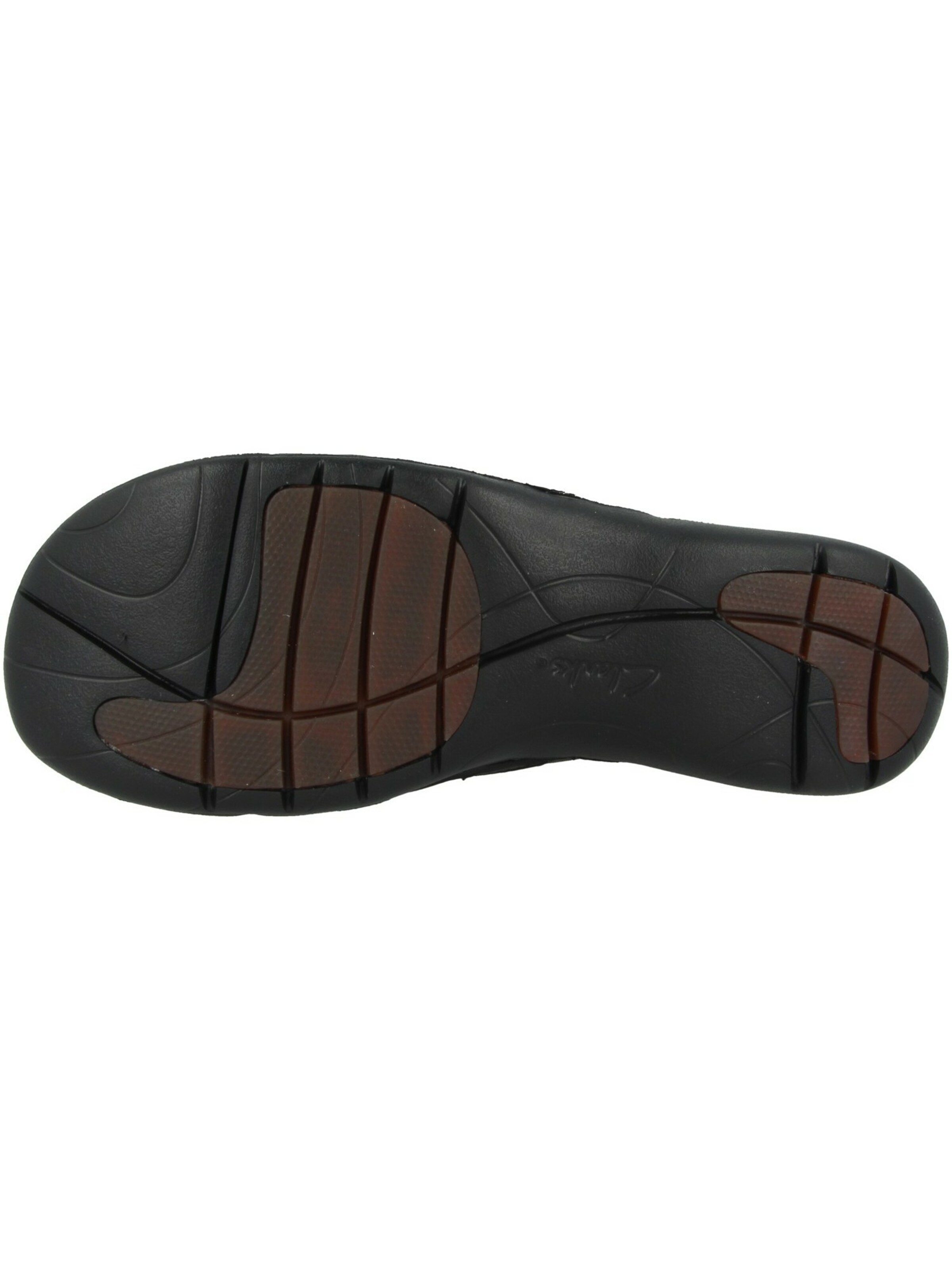 CLARKS Slipper in Schwarz