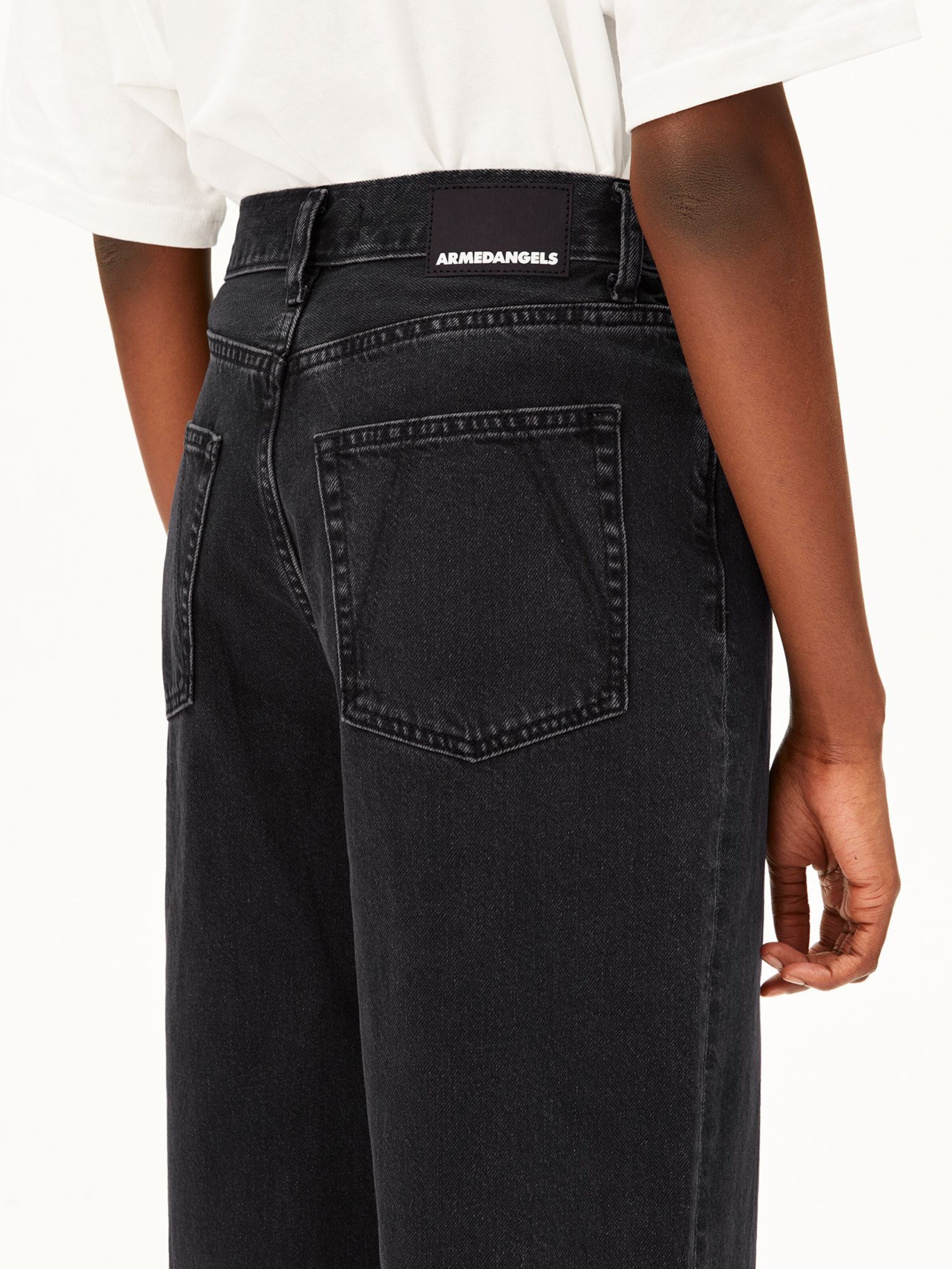 ARMEDANGELS Regular Jeans in Zwart