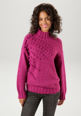 Aniston CASUAL Sweater in Pink: front
