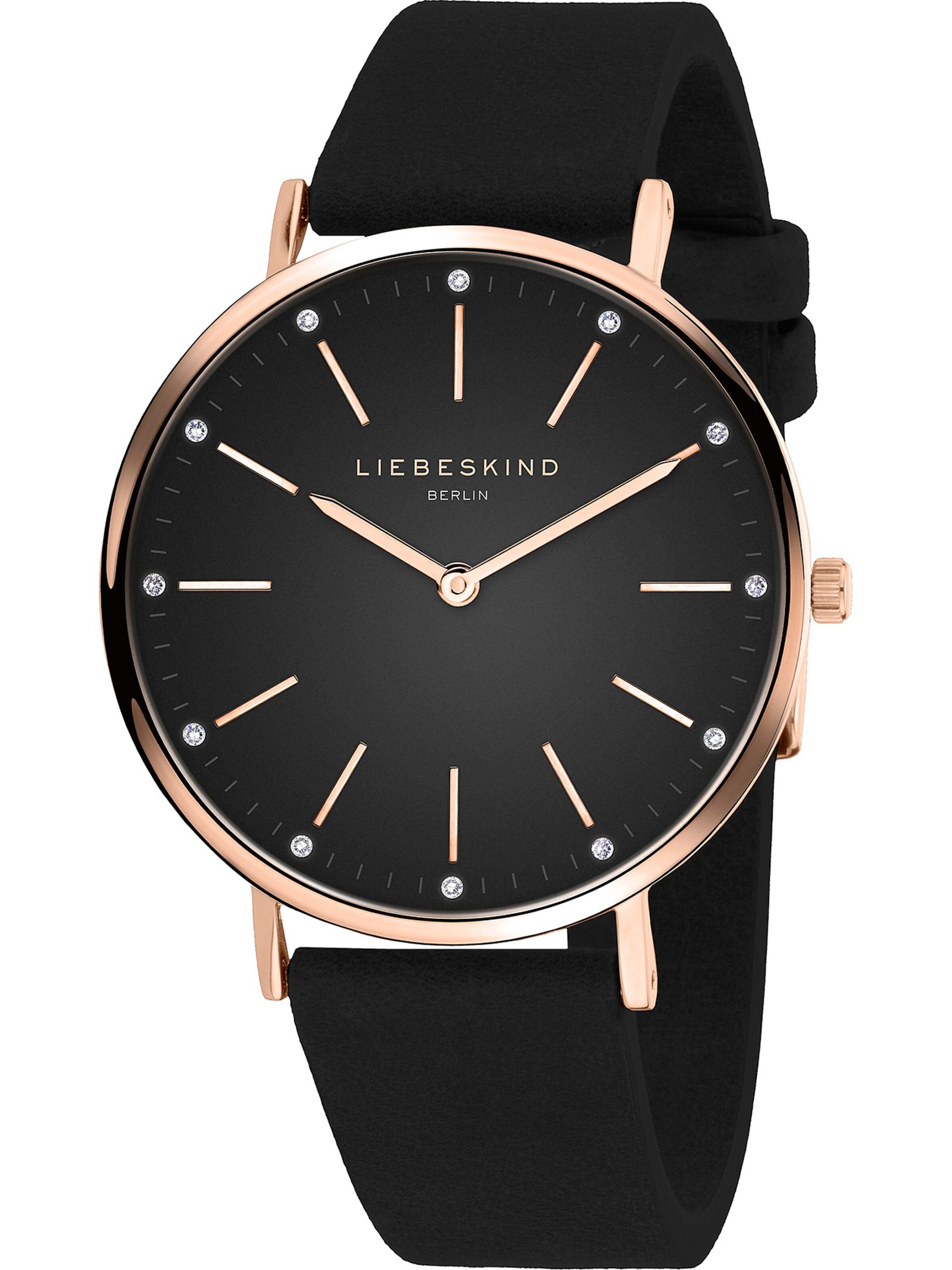 Liebeskind Berlin Uhr in Schwarz