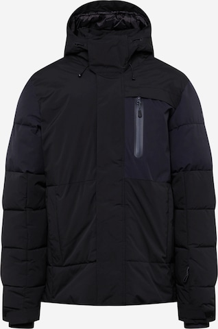 ICEPEAKSportska jakna 'CHASE' - crna boja: prednji dio