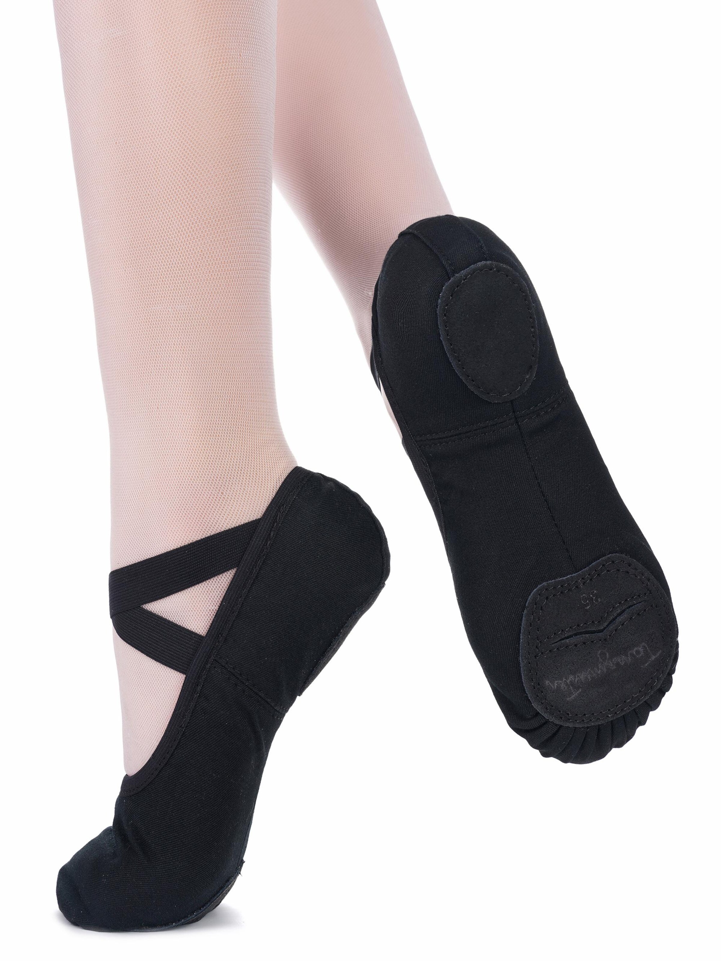 Tanzmuster Athletic Shoes 'Bonnie' in Black