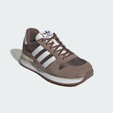 Baskets basses 'ZX 500 RS' ADIDAS ORIGINALS en marron