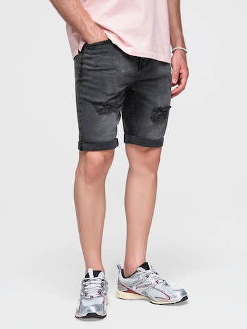 Ombre Regular Jeans‌‌‌‌ in Grau