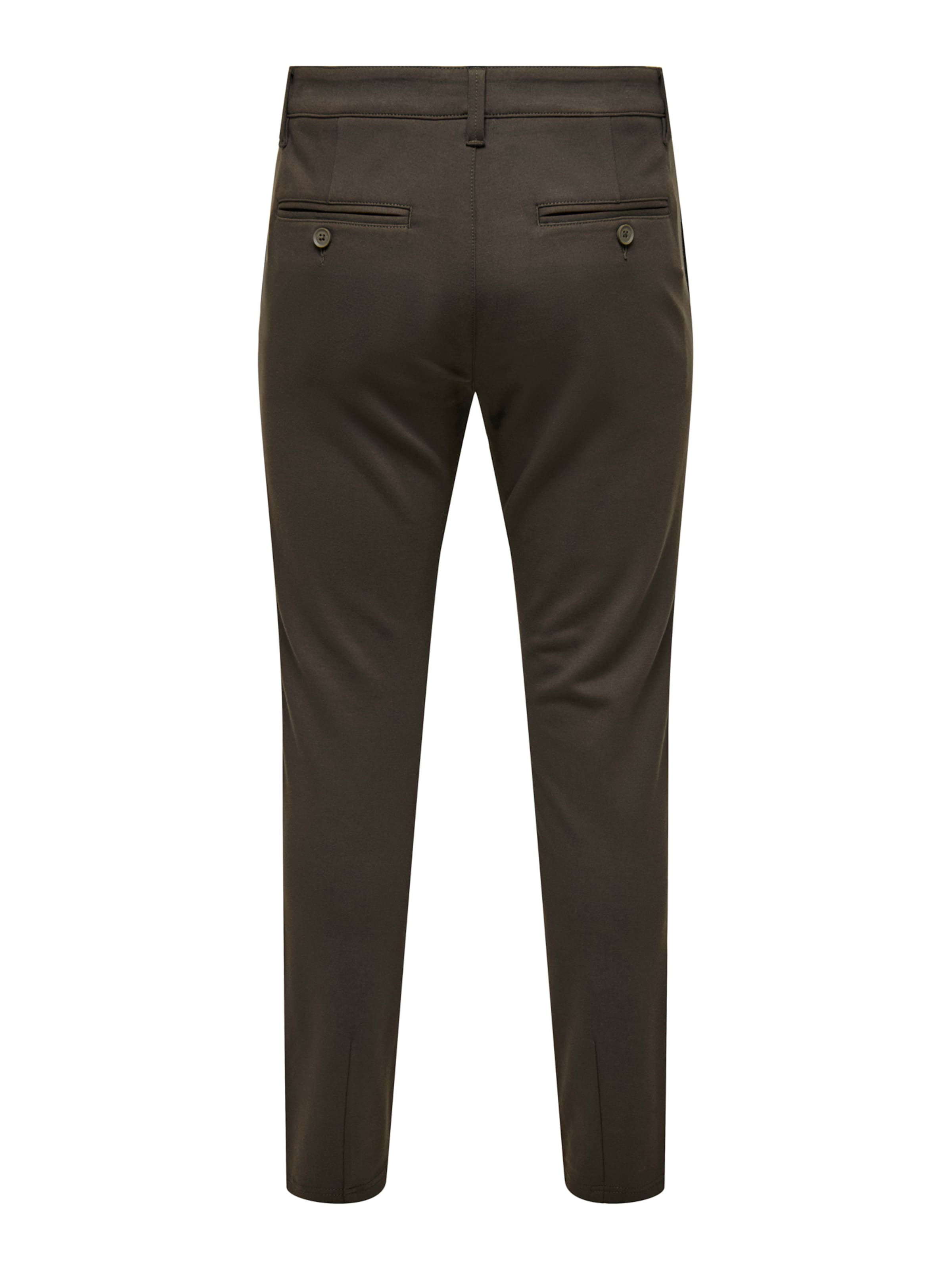 Only & Sons Slim fit Chino Pants 'ONSMARK' in Brown