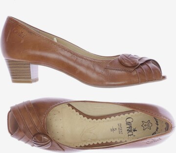 CAPRICE High Heels & Pumps in 38 in Brown: front