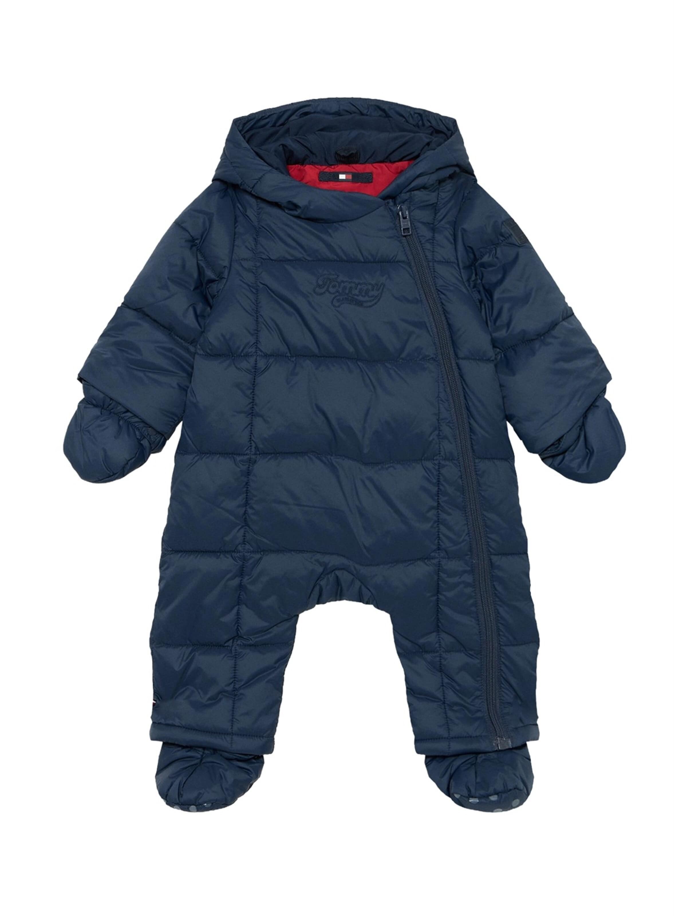 Tommy Hilfiger Kids Winter Jacket in Blue: front