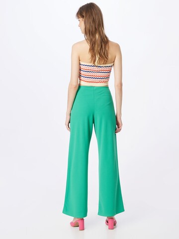 SISTERS POINT Wide leg Pants 'GLUT' in Green