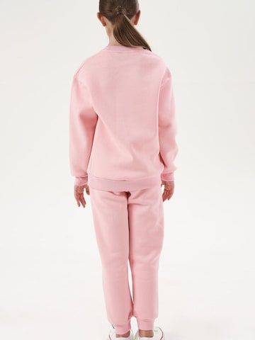 LOUIS LECLER Joggingpak 'Sofia' in Roze