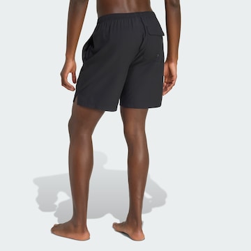 ADIDAS ORIGINALS Badeshorts 'Trefoil Essentials' in Schwarz