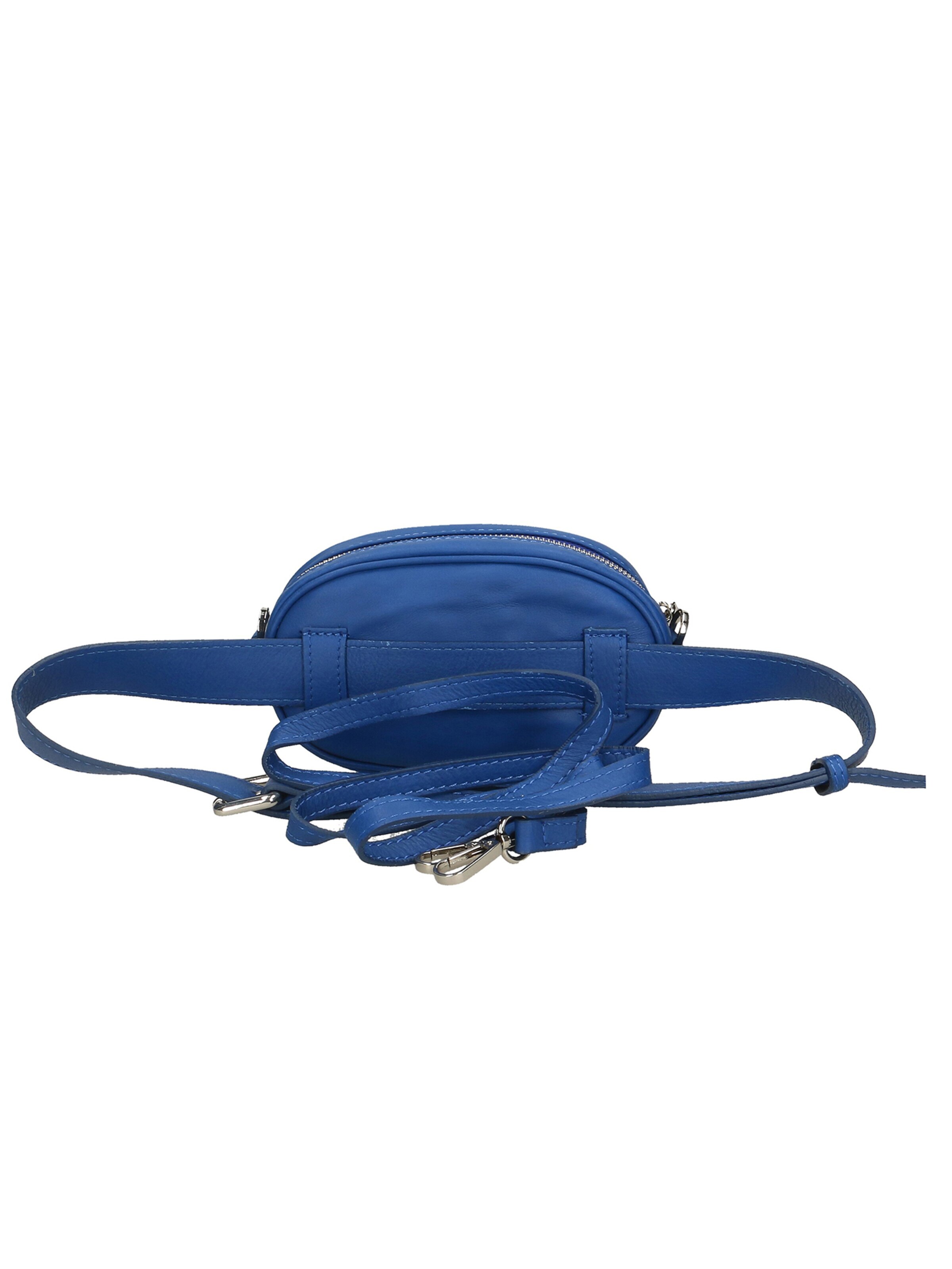 Marsupio 'Marsupio donna pelle sauvage con borchie cuore Made in Italy' di Gave Lux in blu