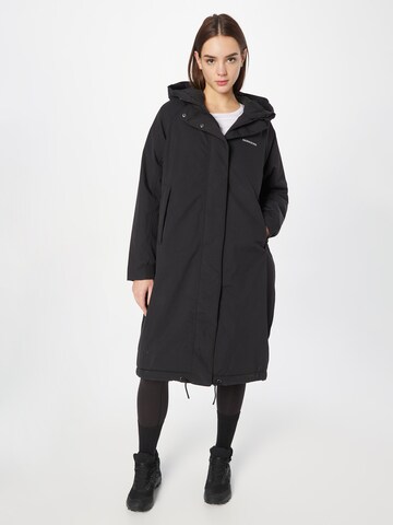 Didriksons Ανοιξιάτικο και φθινοπωρινό παλτό 'Alicia' σε μαύρο: μπροστά