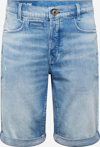 Regular Jean 'D-Staq 3D' G-Star RAW en bleu : devant