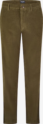 HECHTER PARIS Regular Chino Pants in Green: front