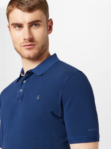 COLOURS & SONS Poloshirt in Blau