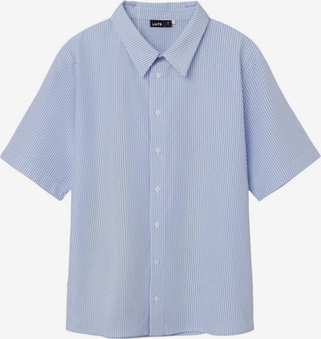 NAME IT Regular fit Overhemd in Blauw: voorkant