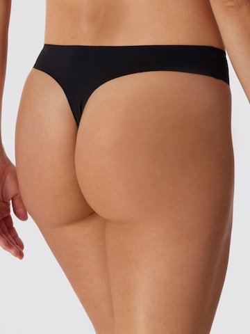 SCHIESSER Thong ' Invisible Soft ' in Black